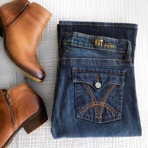 KUT FROM THE KLOTH • Flap Pocket Flare Jeans